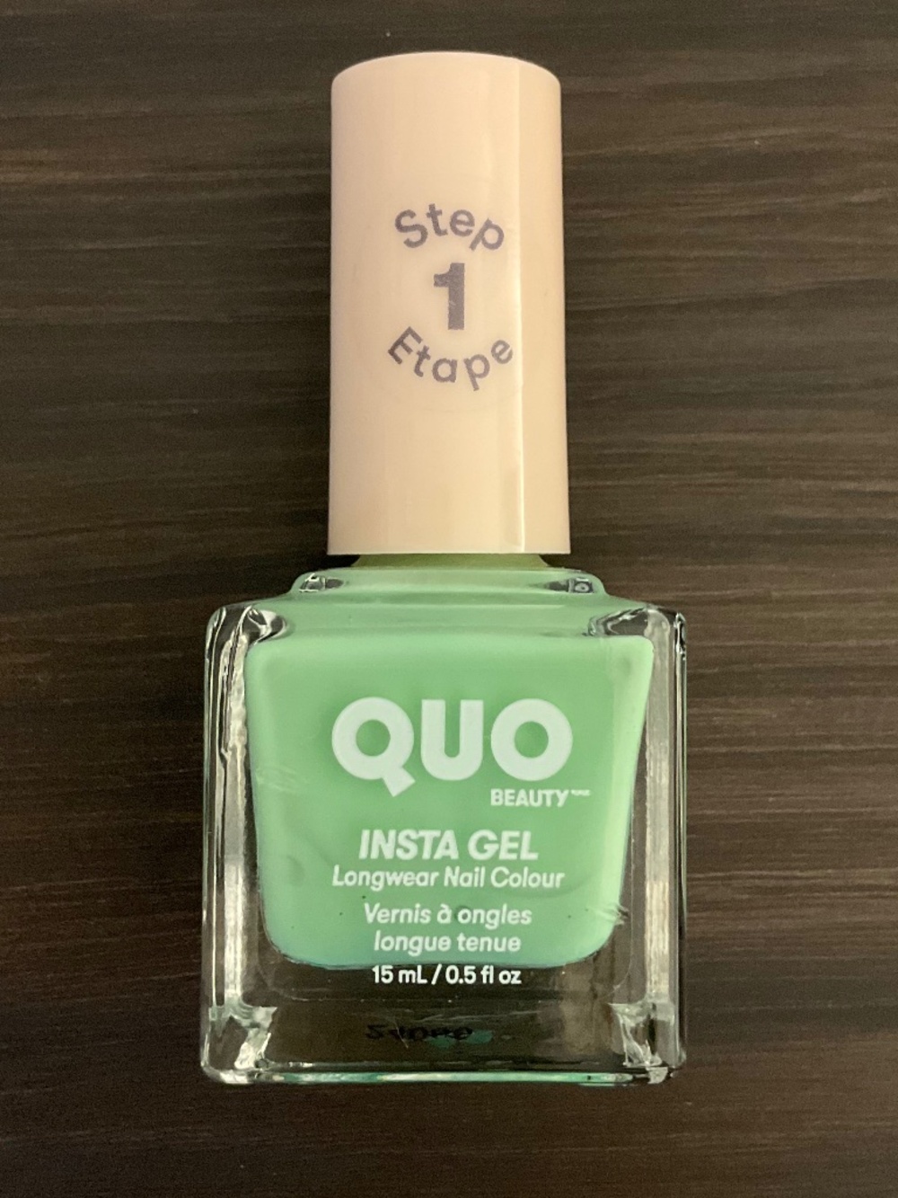 NWT Quo Beauty Longwear Gel Polish in Pistachio